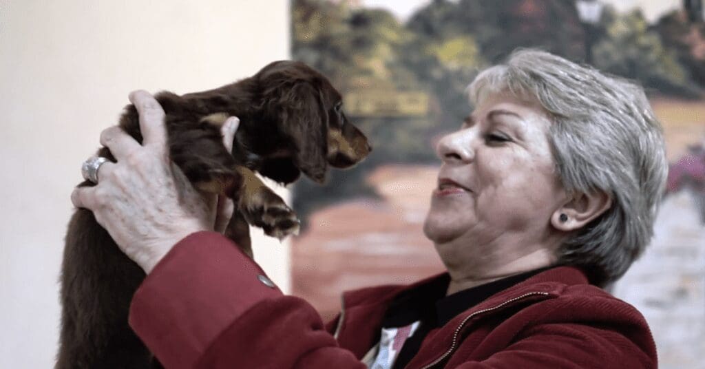 Petland Puppies Visit Community Center