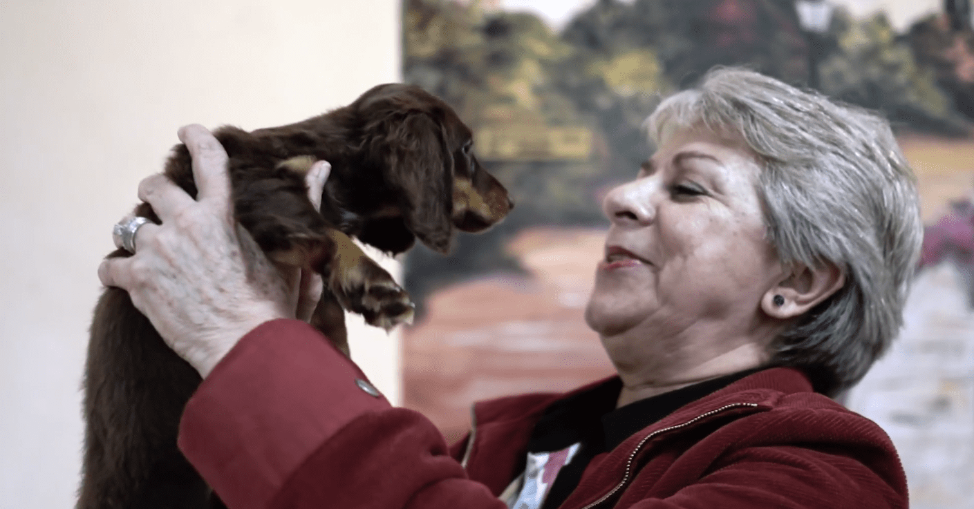 Petland Puppies Visit Community Center