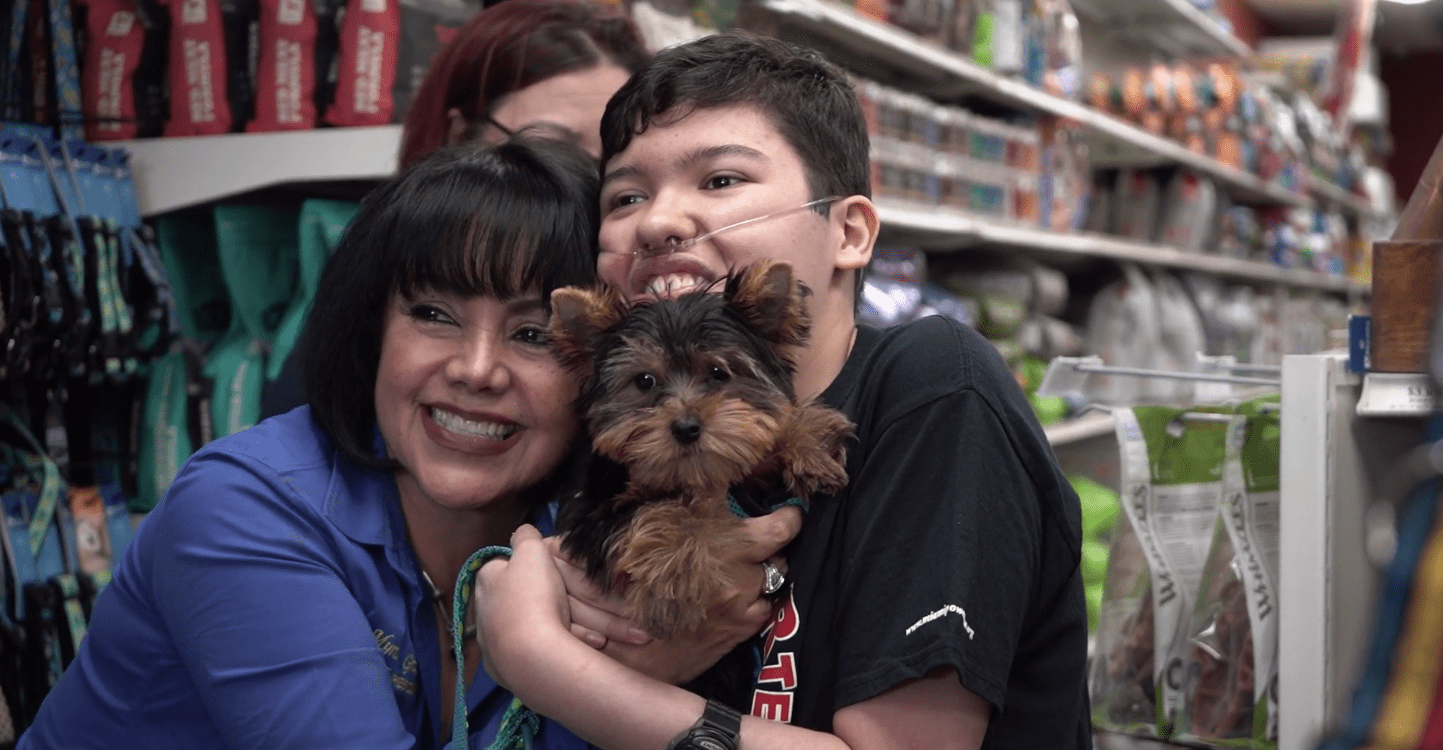 Petland Kendall Makes A Puppy Donation