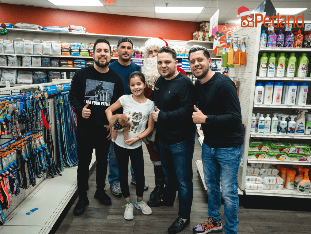 Petland Miami and Los Pichy Boys Donate Puppies